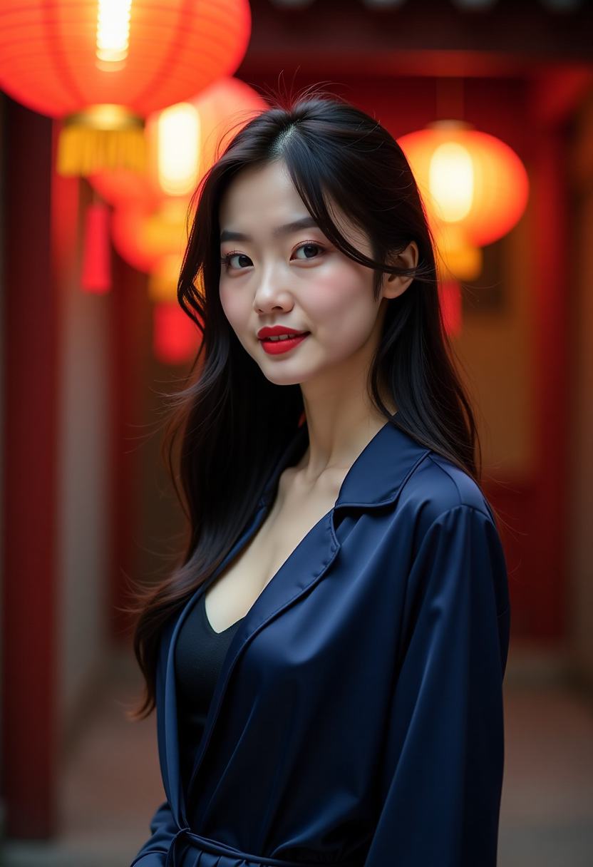 旧巷灯火海报